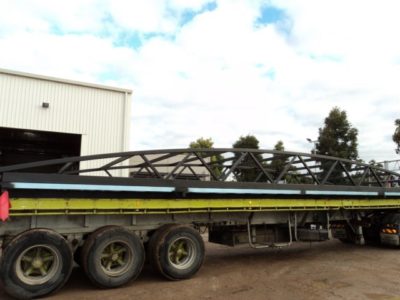 structural steel truss chassis